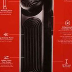 HONEYWELL TURBO-FORCE HIGH VELOCITY OSCILLATING AIR CIRCULATION FAN