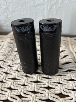 SE Bikes Wheelie Pegs Steel 14mm - 3/8in Black