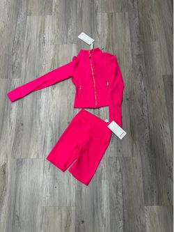 Lululemon Pink Define Set