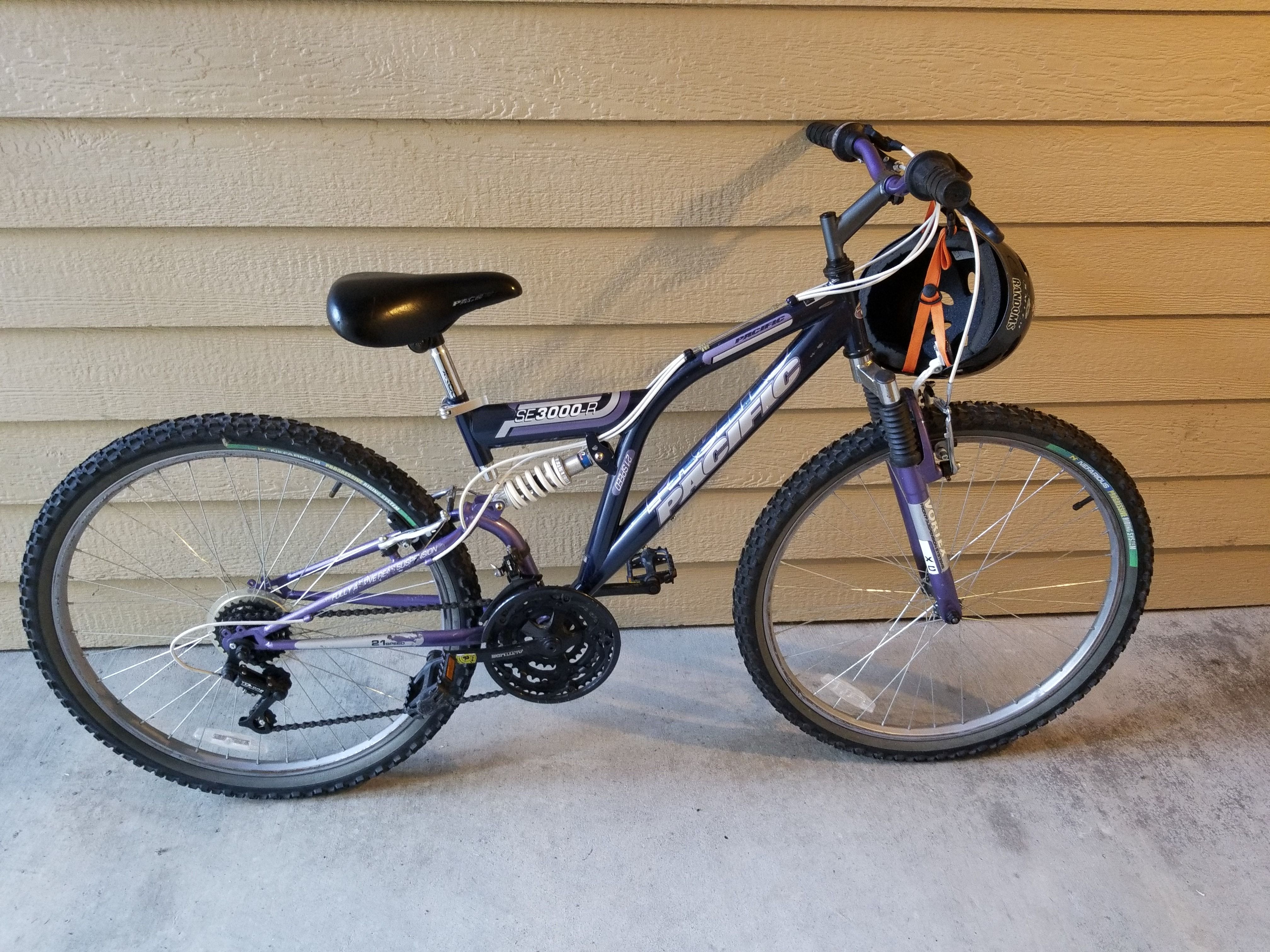 Pacific Cycle Pacific Mountain Bike Full Suspension Suspension