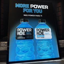 Powerade Led Sign 