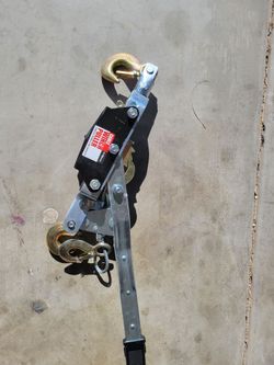 Haul-Master 2-Ton Cable Winch Puller, Come-Along, 4,000 lb