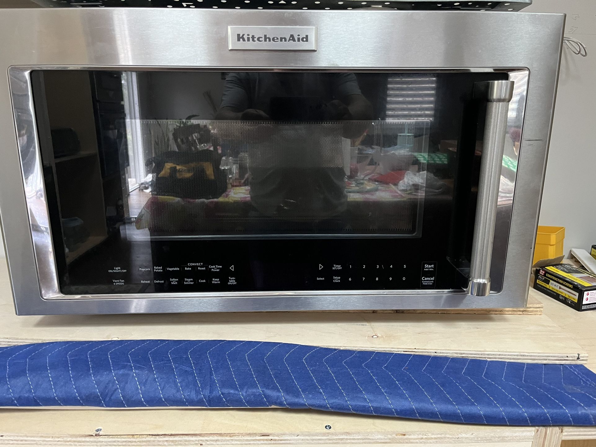 Kitchen Aid Microway With Oven