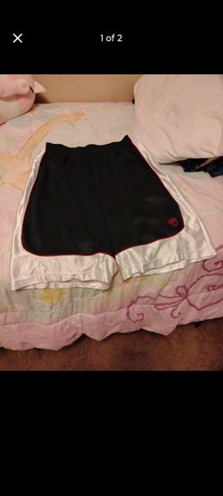 Black and White Athletic Shorts