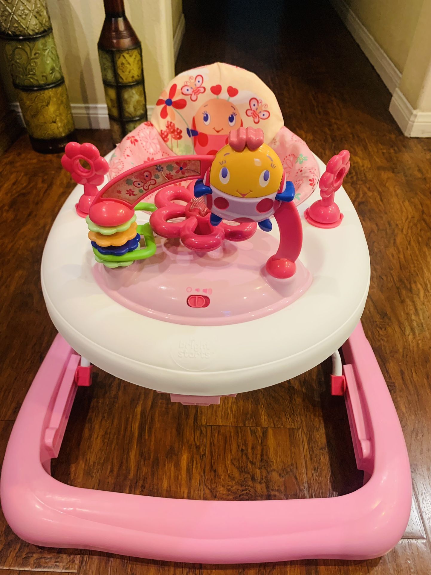 Bright Starts Baby Walker Pink