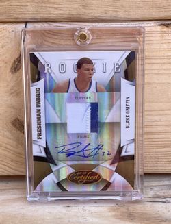 Blake Griffin 09-10 Certified Mirror Gold Patch Auto Rookie RC 1/25