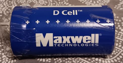 Maxwell technologies d call power capacitor 350 F 2.7 VDC