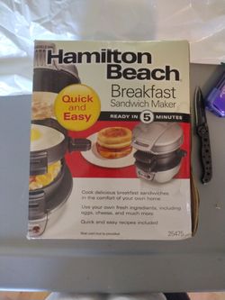Hamilton Beach Sandwich Maker