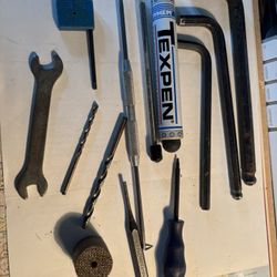 Allen Wrenches And Mix Tools