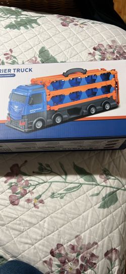 Toy Car Carrier Truck Playset