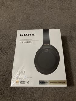 Sony WH-1000 XM4 Wireless Noise Cancelling Headphones Brand New Sealed