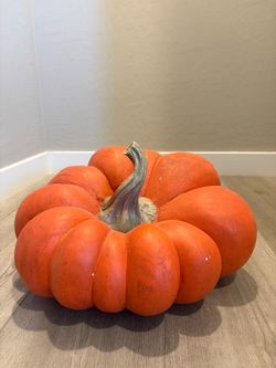 Large pumpkin ornament