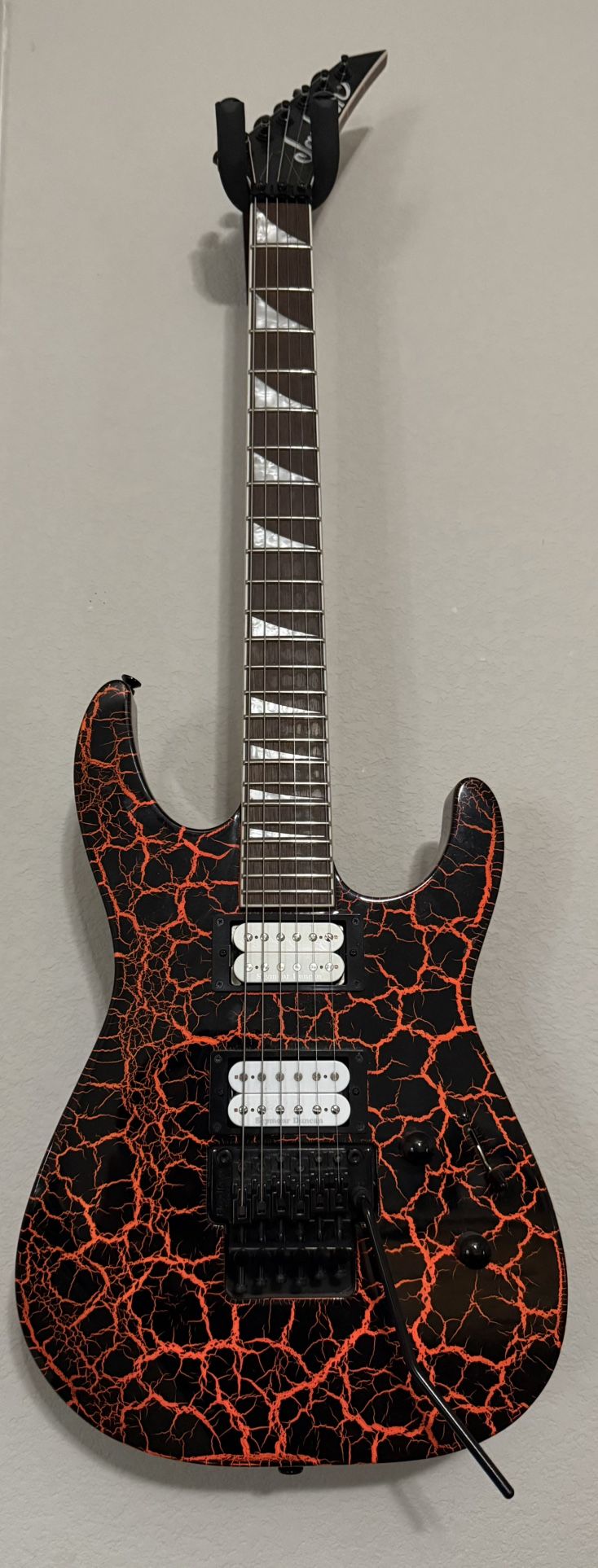 Jackson Soloist SLX Orange Crackle