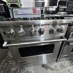 30” Viking Dual Fuel Range Stainless Steel