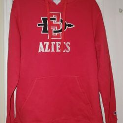 Champion SDSU San Diego State University Hoodie Sweatshirt M