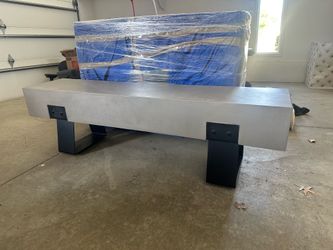 Modern Concrete Bench