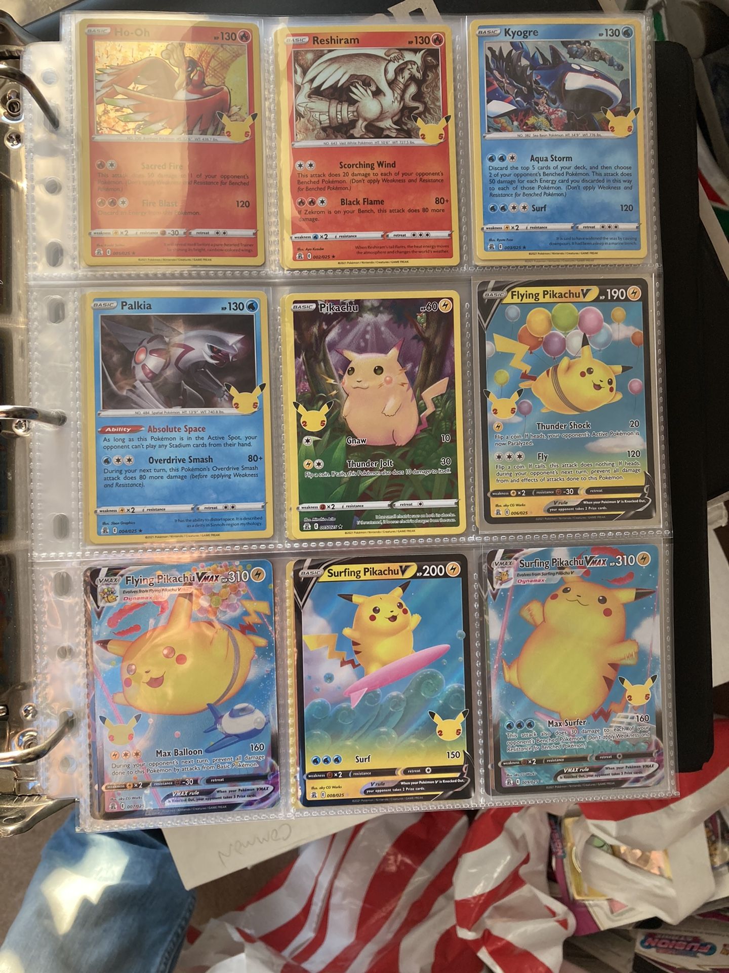 Complete Set Pokémon 25th Anniversary