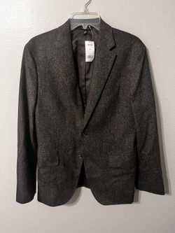 Banana Republic 40R Charcoal Blazer Jacket