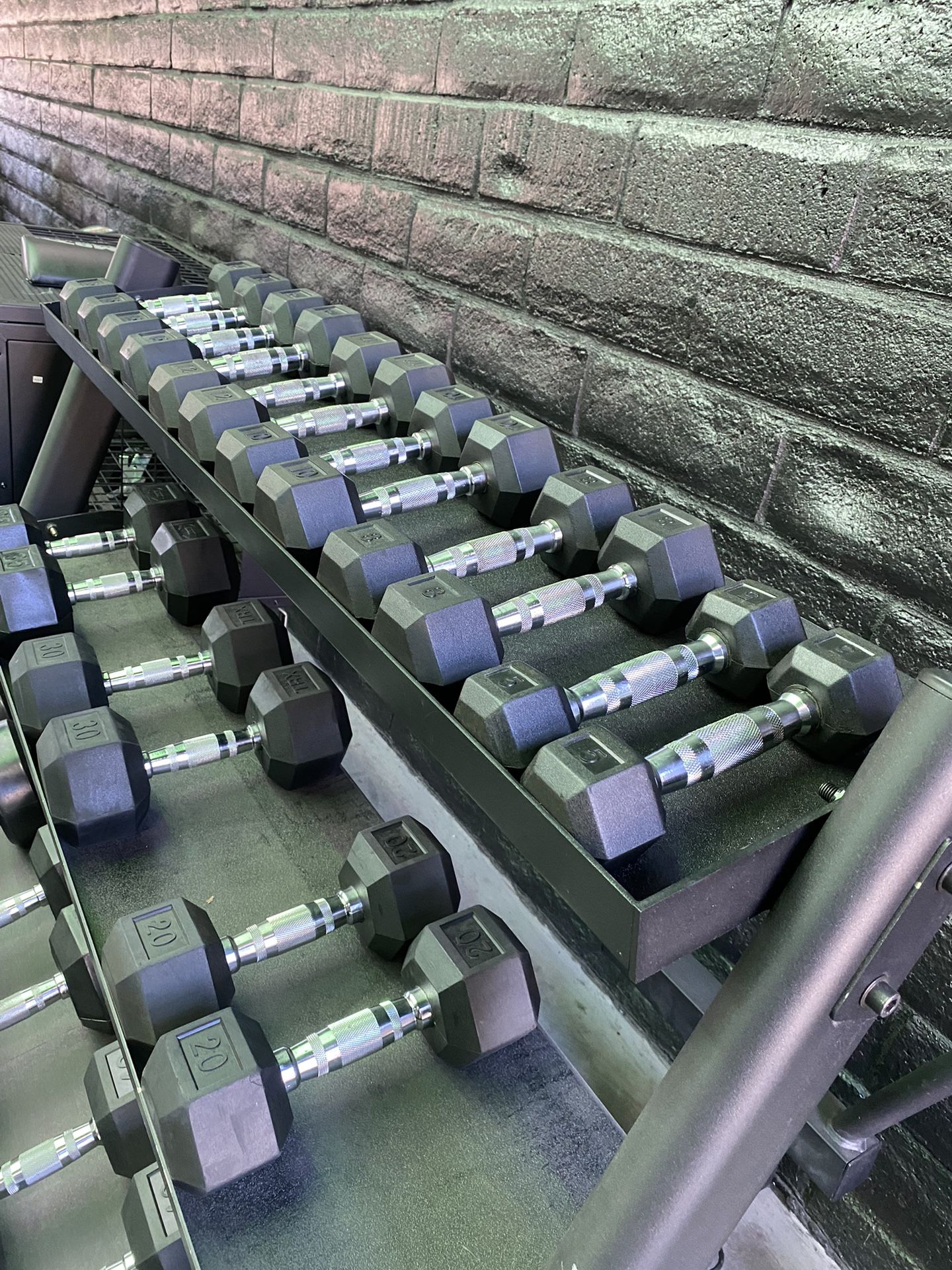 5-50 Hex Head Dumbbells Sale Set (OnlyFulls)