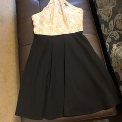 Black & Gold Dress