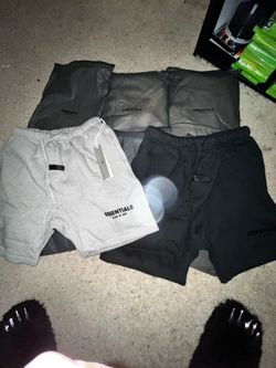 Black and dark grey shorts