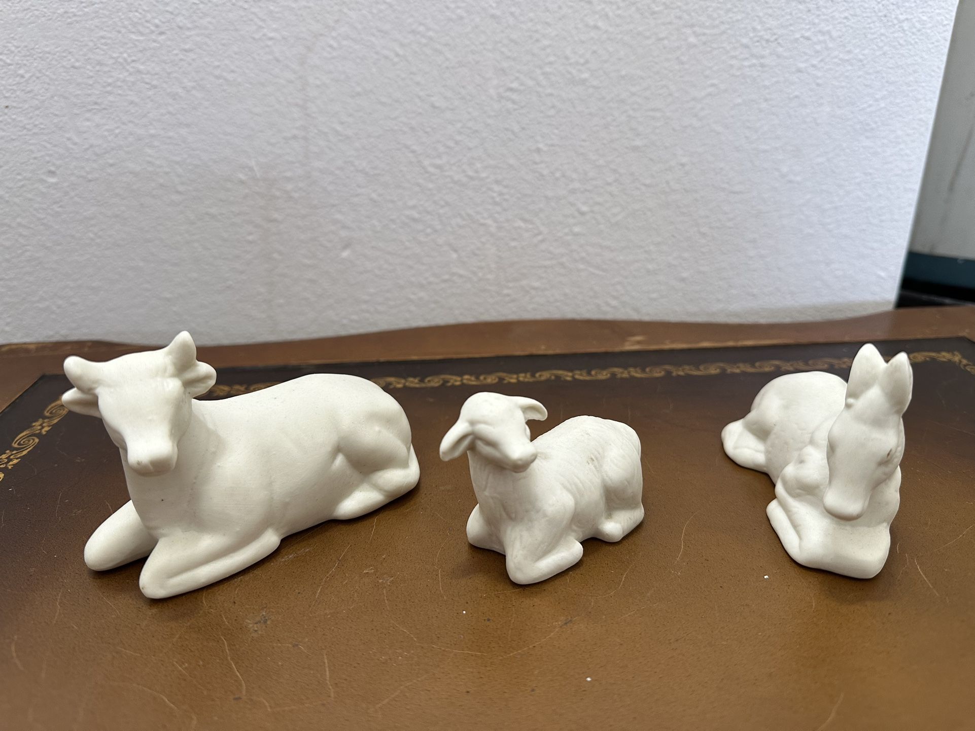 Bisque Ceramic Figurines 3  