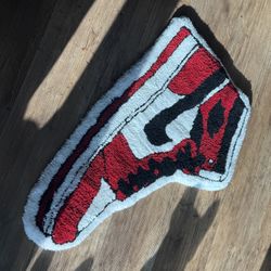 Nike Jordan, One Red Black Rug