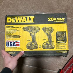 Hammer Drill / Impact Driver Combo Kit 