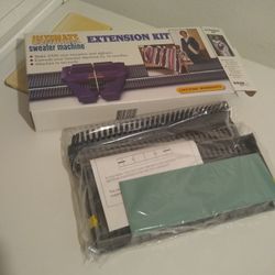 NEW Bond America Ultimate Sweater Machine Extension Kit 30 Needles XXXL Capacity