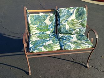 PATIO YARD METALLIC BENCH