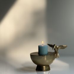 Opalhouse Gold Metal Hummingbird Tealight / Votive Holder