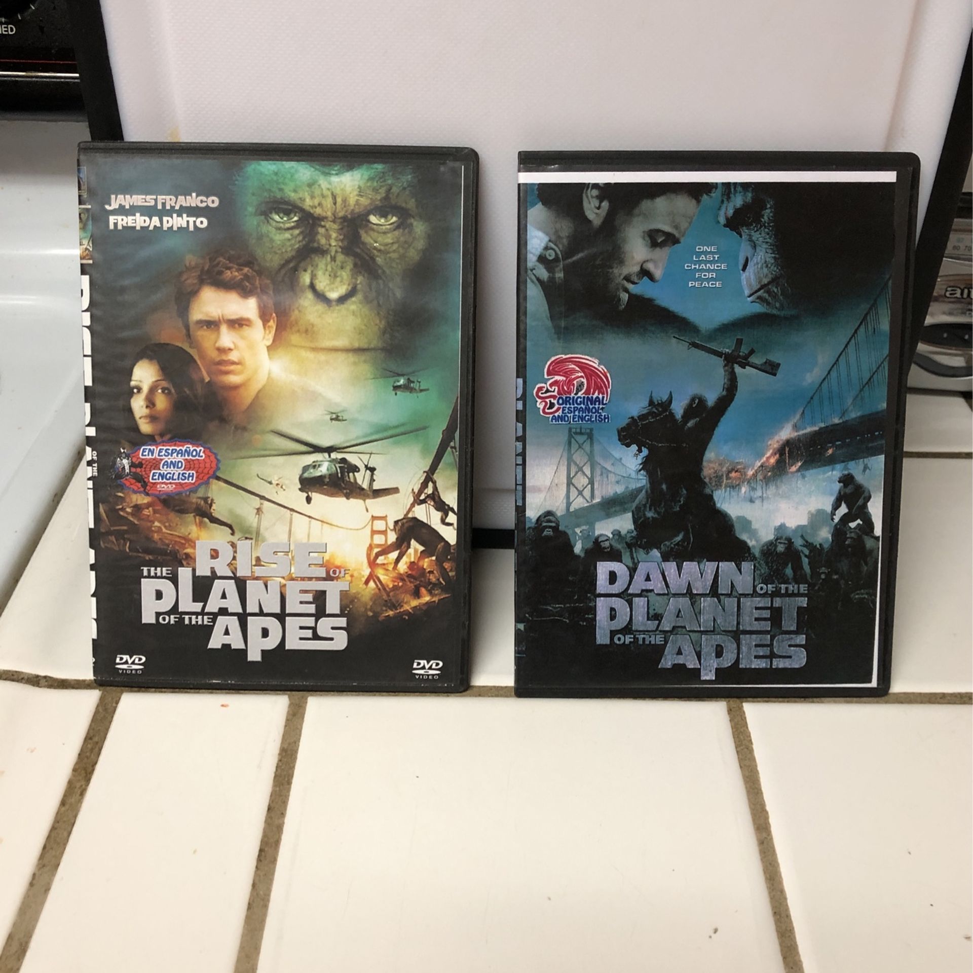 RISE AND DAWN OF THE PLANET OF THE APES $2. Ea.