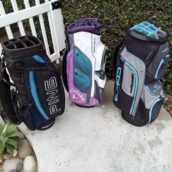 Cobra/Ping /Callaway Mens & Ladies Golf Bags
