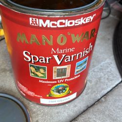MARINE VARNISH/MCCLOSKEY MANO’ WAR MARINE, SPA VARNISH MAXIMUM UV PROTECTION 1 GALLON