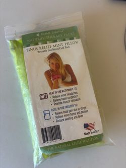 Sinus mint pillow