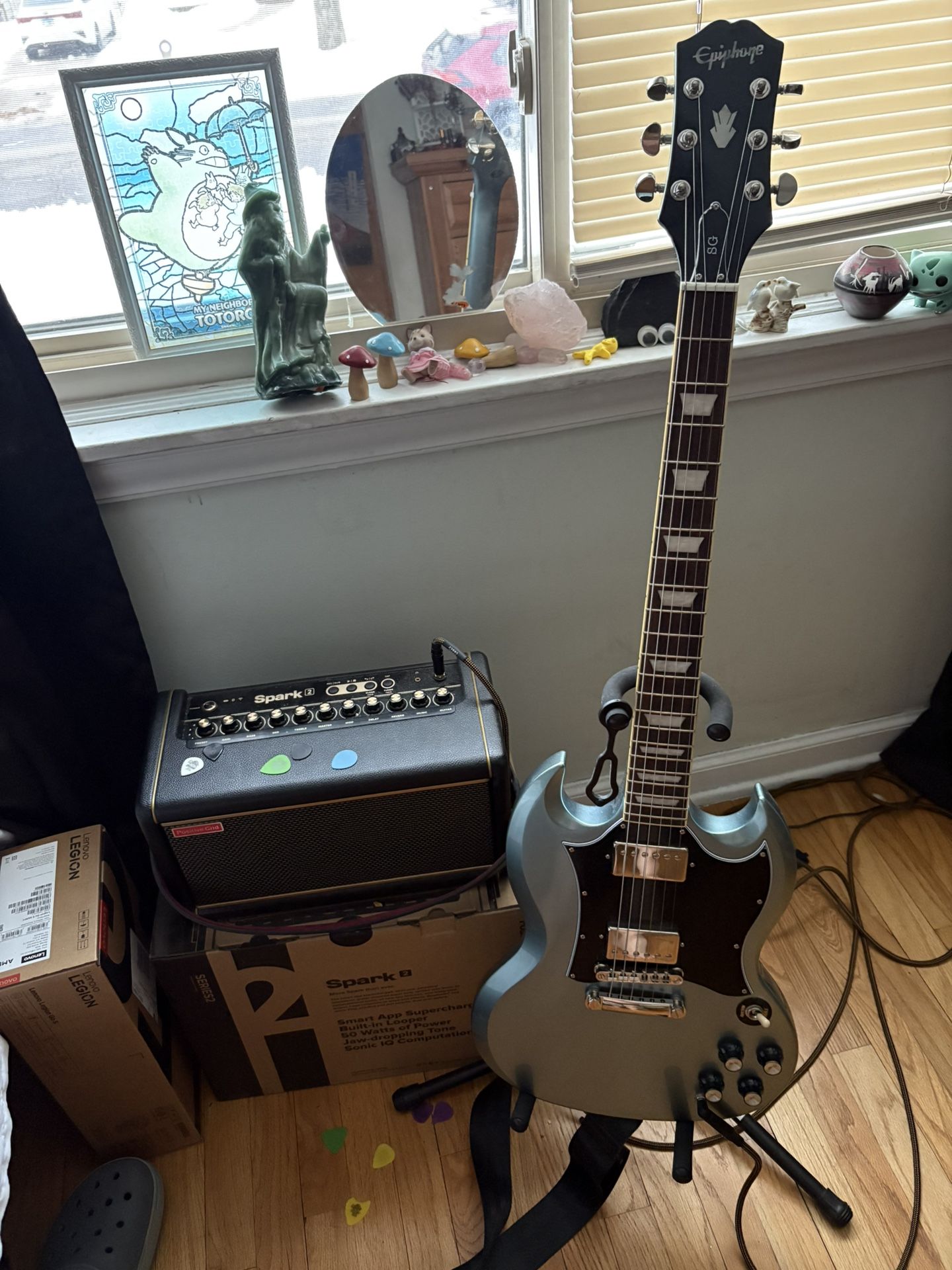 Positive Grid Amp And Epiphone Sg Set