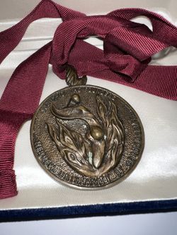 Israel State Medal "Jerusalem Hebrew University" 1965 Bronze 59mm Coin UNC