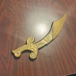 Antique Brass Paper Weight 