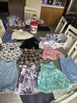 Baby Girls Clothes Over 25 Pieces All In Mint Condition Sizes From 0-3 To 9 Months 