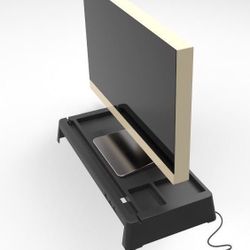 Monitor Stand With USB Ports and Phone Holder
