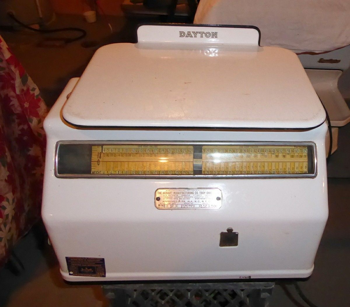 Vintage Dayton-Hobart Deli Grocery Scale