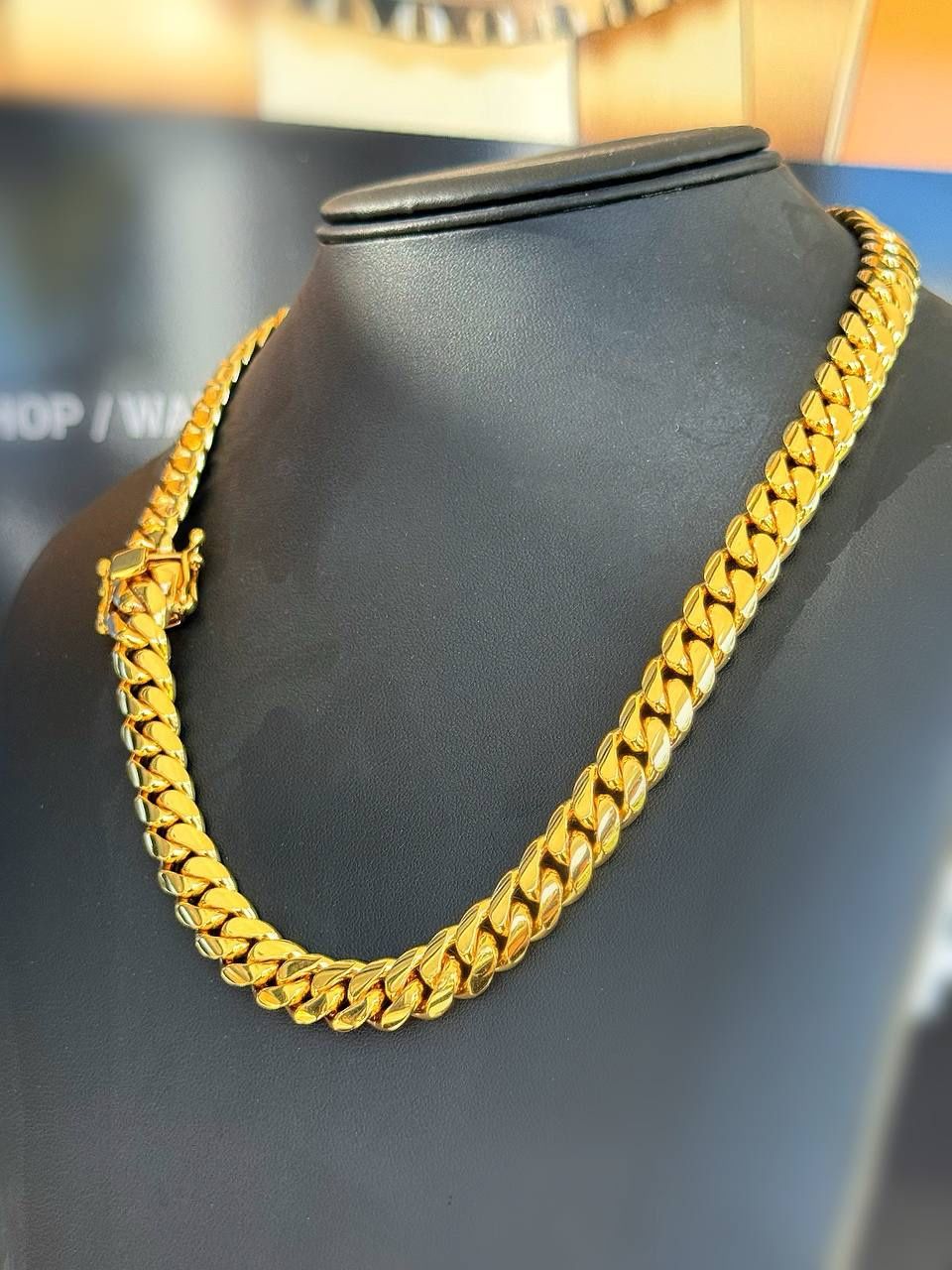 10k solid Yellow Gold Big boy VIP Brand new Cuban link 20” Chain necklace 151.9 grams 10mm