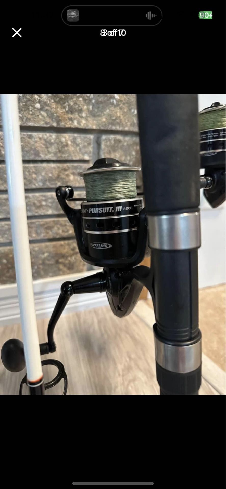 10ft ugly Stik Penn pursuit iv 6000 mono $140 8ft Berkley Penn pursuit 4  6000 braid $140 8ft ugly Stik Penn pursuit 3 4000 braid $140 rods are brand  n for Sale in Orlando, FL - OfferUp