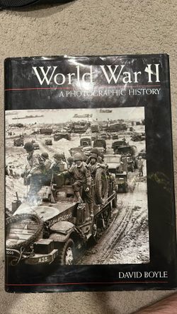 WWII A photographic history book