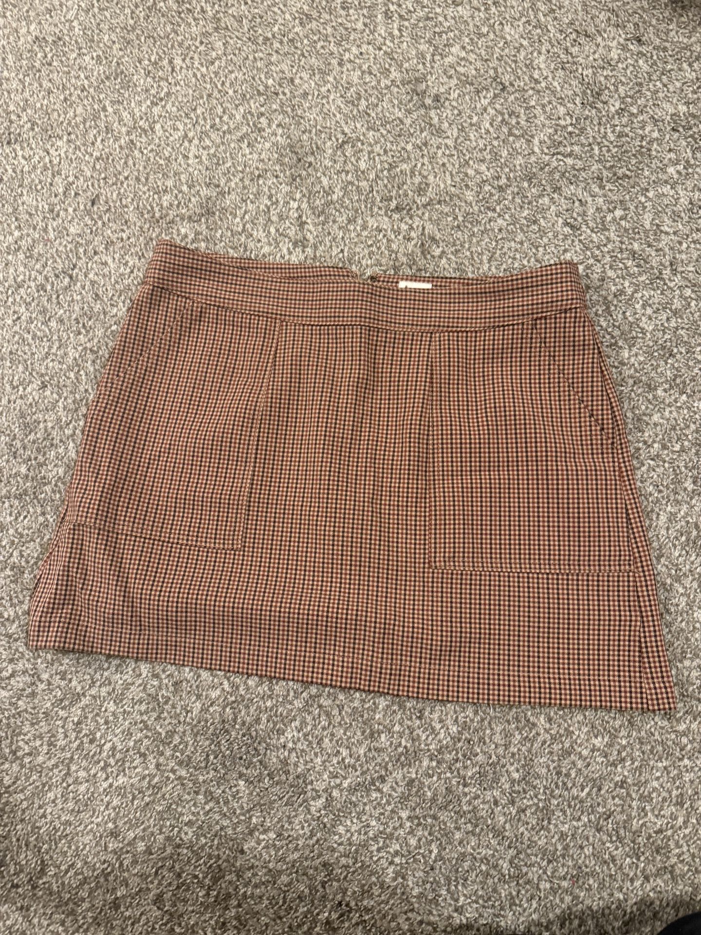 Cute Fall Mini Skirt M