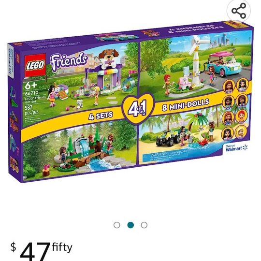 LEGO Friends 66710, 4-in-1 Building Toy Gift Set: Doggy Day Care