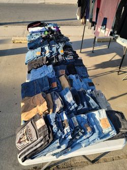 Clothing and shoes used