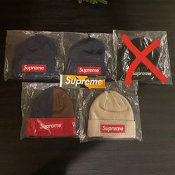 Supreme New Era Box Logo Beanie FW24