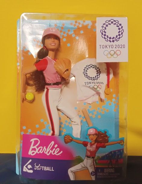 BARBIES. 2020  OLYMPIC  EDITION ( OLYMPICS CANCELLED THAT YEAR DUE TO COVID). 