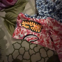 Bathing Ape Hoodie 2 Color Ways !!!